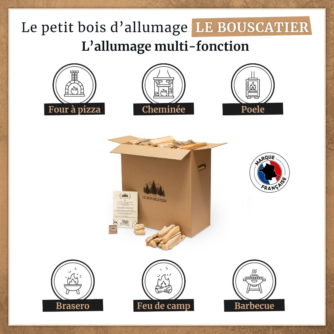 12 kg - Bois d'allumage