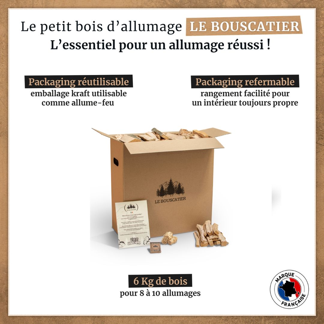 12 kg - Bois d'allumage