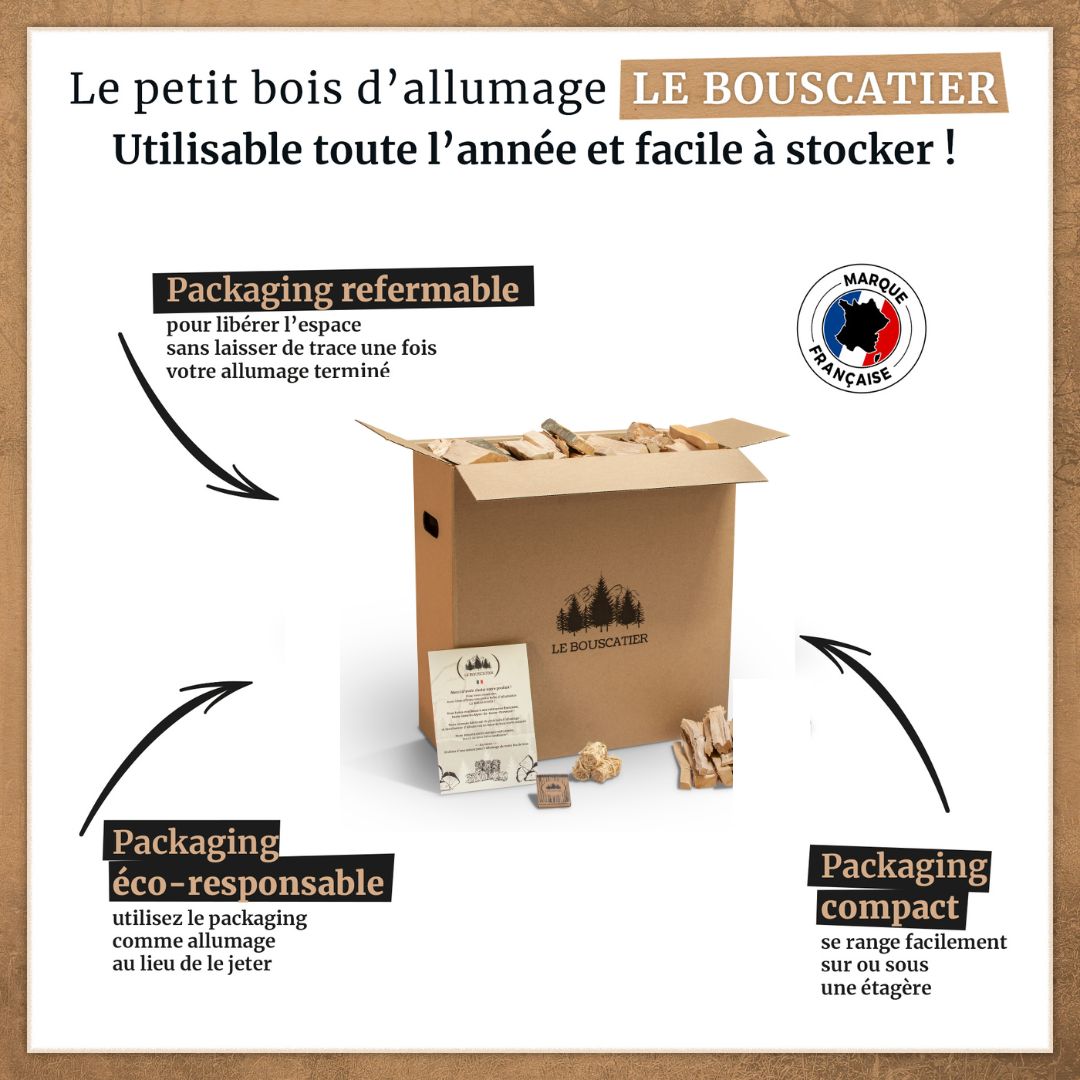 12 kg - Bois d'allumage