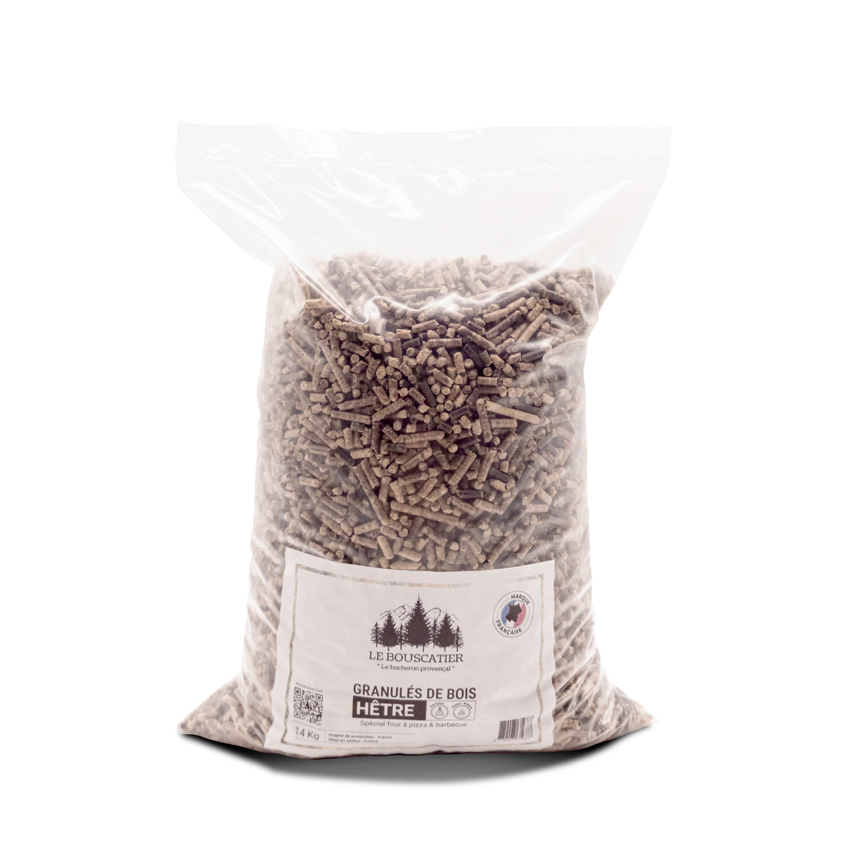 Granulés 100% Hêtre pour Barbecue & Four à Pizza, Pellets de Fumage Naturels Haute Qualité Fabrication française