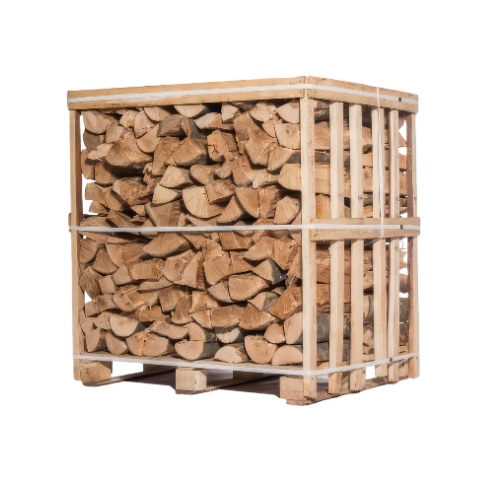 Box de bois de chauffage extra sec 50cm - chêne / hêtre / châtaignier