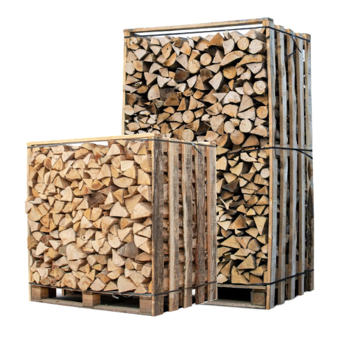 Box de bois de chauffage extra sec 30cm - chêne / hêtre / châtaignier