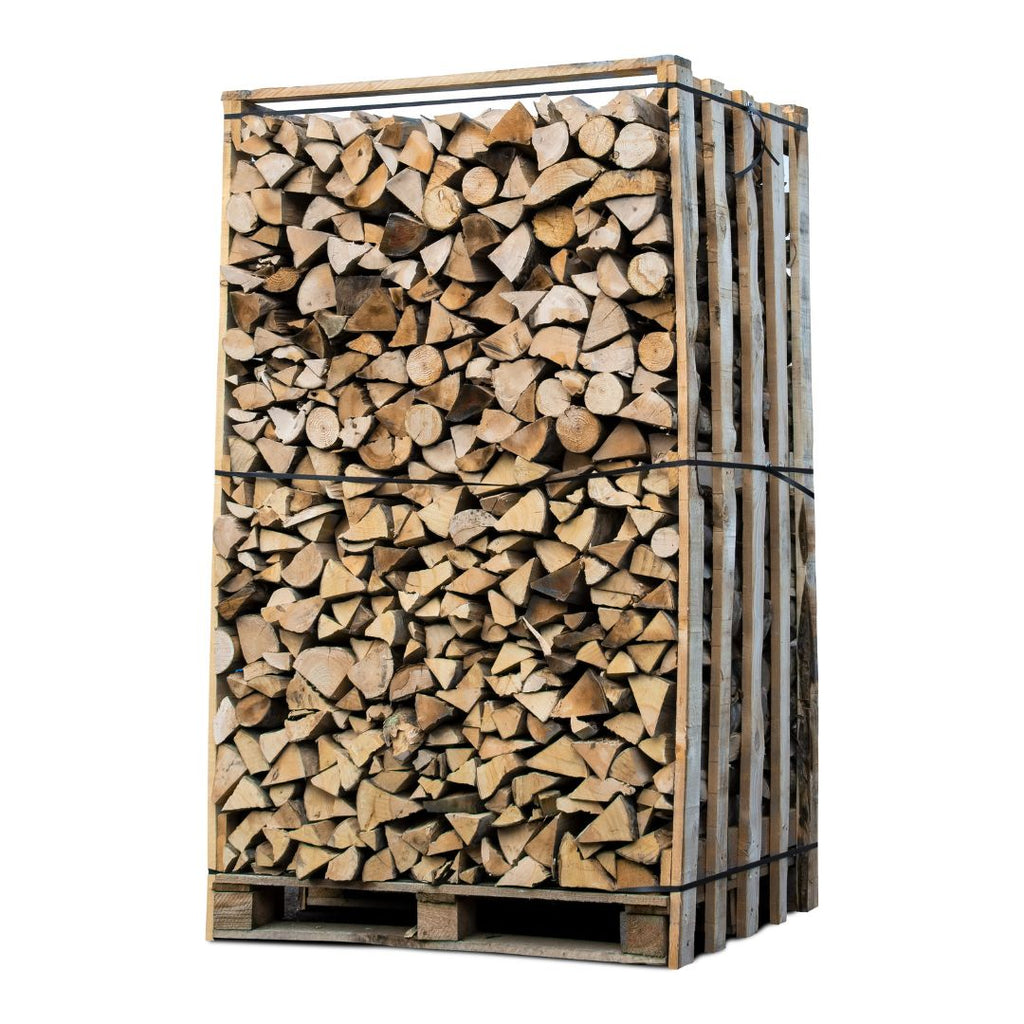 Box de bois de chauffage extra sec 30cm - chêne / hêtre / châtaignier