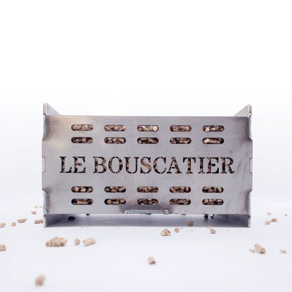 Panier bruleur à Granulés pour Poêle, Insert et cheminée en Acier Haute Résistance