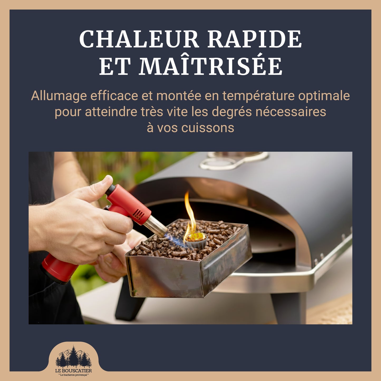 Granulés 100% Hêtre pour Barbecue & Four à Pizza, Pellets de Fumage Naturels Haute Qualité Fabrication française