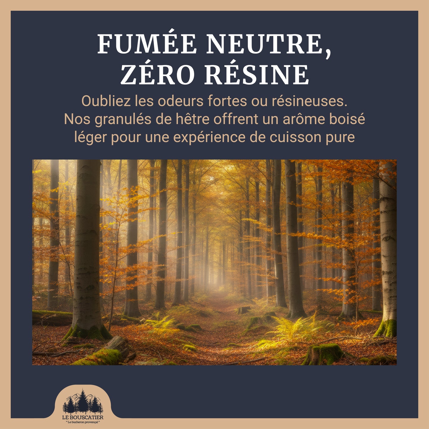 Granulés 100% Hêtre pour Barbecue & Four à Pizza, Pellets de Fumage Naturels Haute Qualité Fabrication française