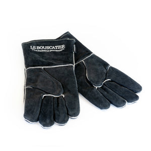 Gants de soudage résistant à la chaleur pour poêle à bois, cheminée, brasero et barbecue