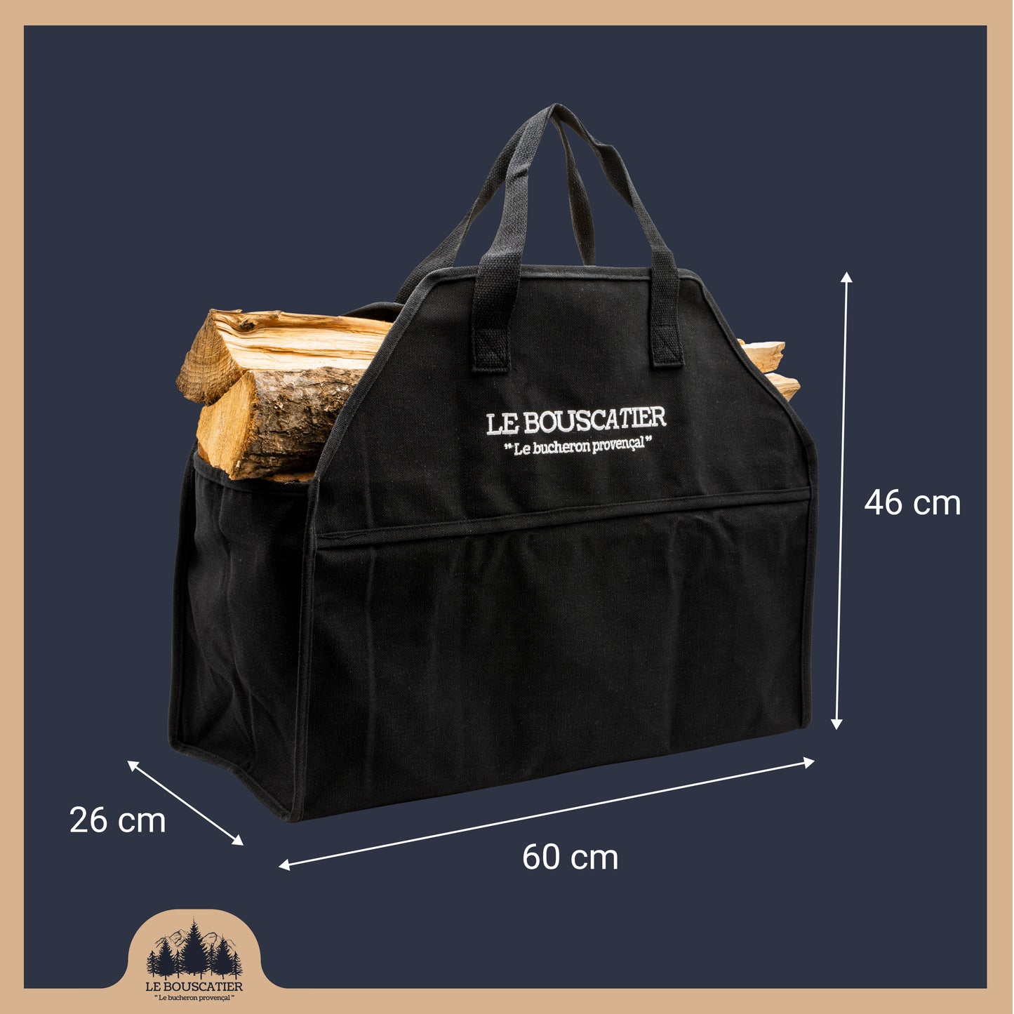 Sac à bûches - 50 L