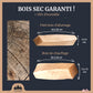 KIT MA FLAMBÉ PLAISIR - 15x fagotins 25L bois de chauffage extra sec + 12kg bois d'allumage + 2kg alume-feu